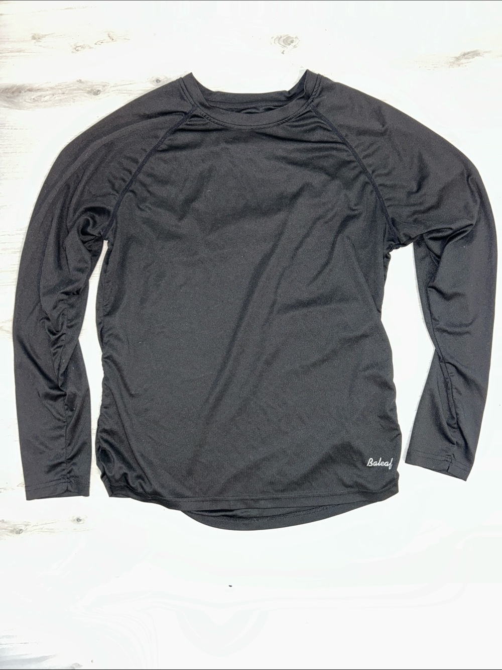 Baleaf Black Men’s Long Sleeve Performance Tee